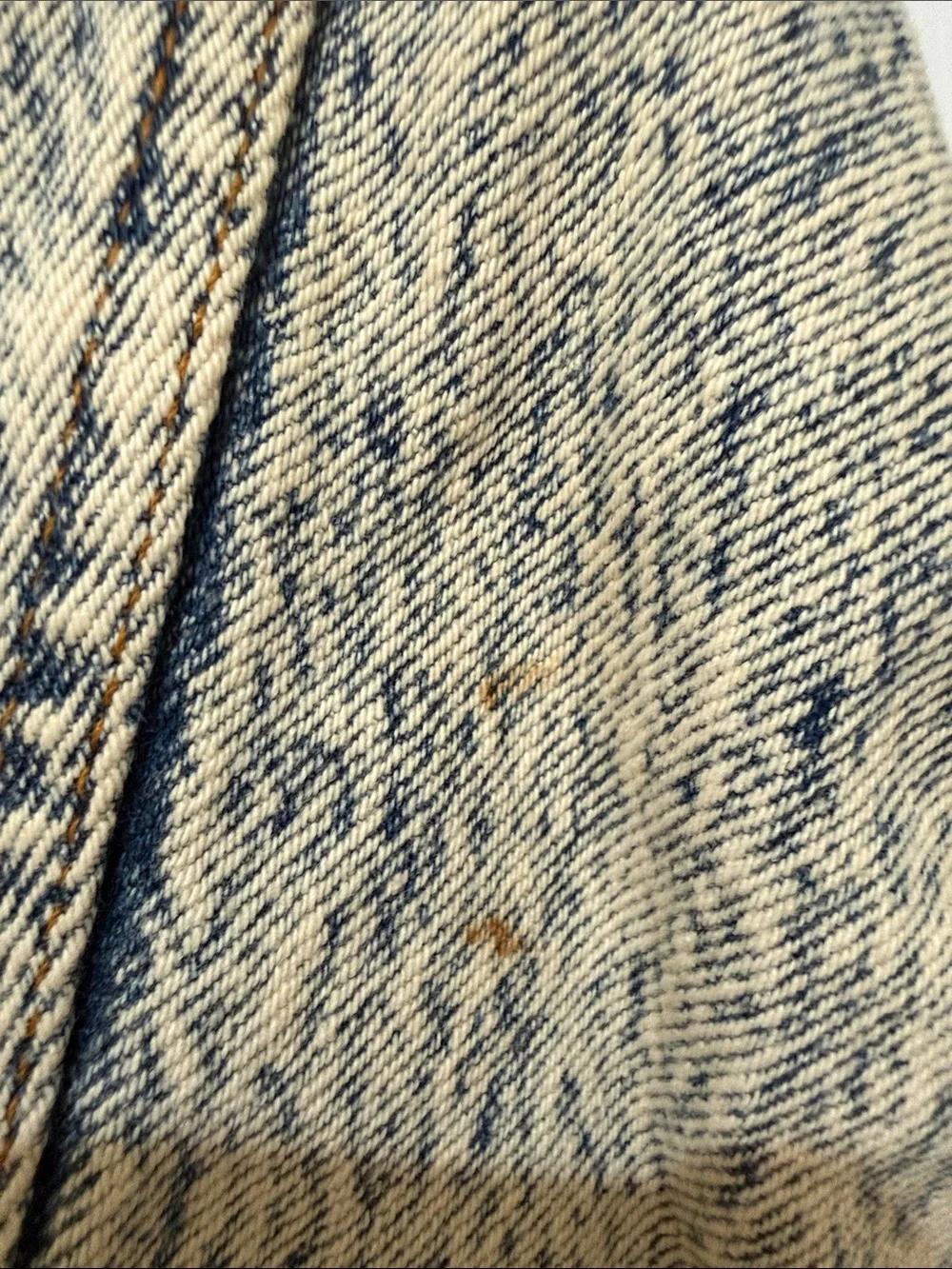 Levi’s 1980’s Vintage Acid Wash Denim Jacket - Light Blue